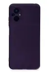 Xiao Poco M5 Kılıf Nano içi Kadife Silikon - Mor-1