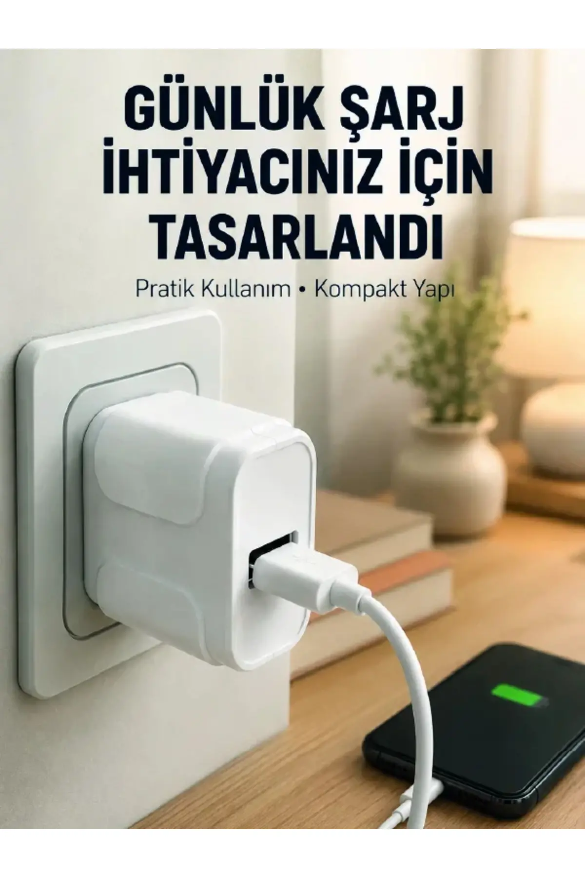 Akıllı Güvenlik Korumalı USB Şarj Başlığı 12W Güç Çıkışı