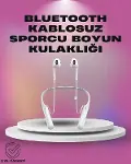 Uzun Pil Ömürlü Kablosuz Kulaklık – Boyun Askılı, 100 Saat Kullanım-1