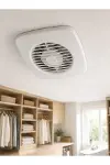 120 mm Dekoratif Aspiratör 16 W 180 m³/h Banyo Mutfak ve WC Havalandırma Fanı-3