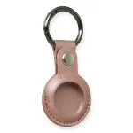 Airtag Anahtarlık Deri Kılıf - Rose Gold-2