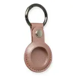 Airtag Anahtarlık Deri Kılıf - Rose Gold-3