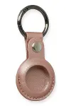 Airtag Anahtarlık Deri Kılıf - Rose Gold-1