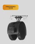 Mobilya İçin Kilitli 6 cm Ayak Tekli Satış-3