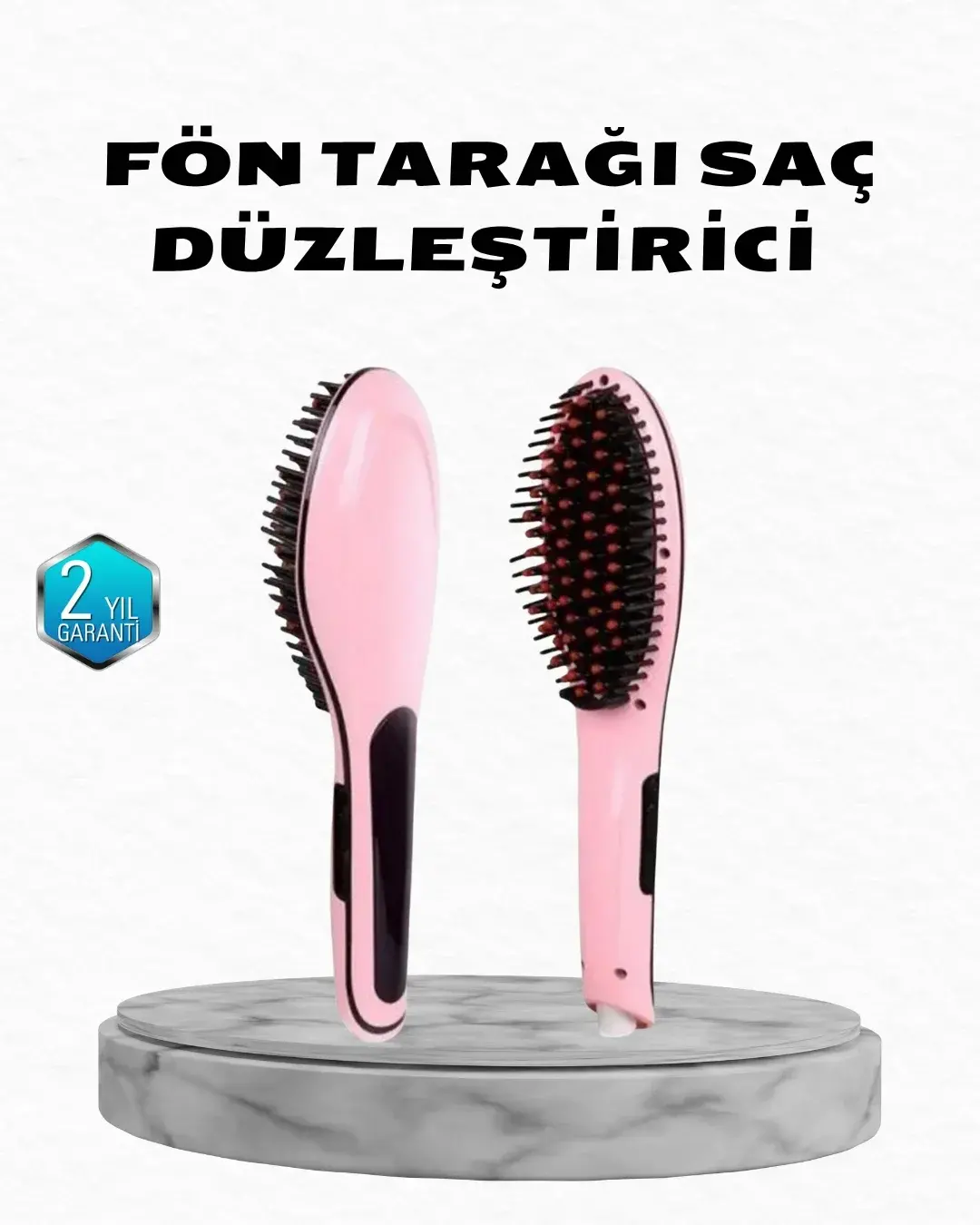 Profesyonel Saç Düzleştirici 5 Kademeli Isı Ayarlı Serak Plakalı