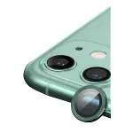 Apple iPhone 12 Mini Raze Metal Kamera Lens - Yeşil-3
