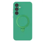 Samsung Galaxy A35 5g Regal Magsafe Standlı Kapak - Yeşil-3