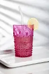 Akrilik Pembe 6'lı Kısa Bardak & Su Meşrubat Kahve Yanı Bardağı 400 ml ( Cam Değildir )-3