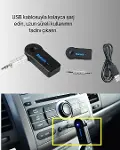 Eller Serbest Özellikli Bluetooth AUX Araç Kiti-4