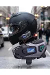 Motosiklet Kask Bluetooth Kulaklık Uzun Pil Ömrü Kamera ve Sesli Komut Destekli-1