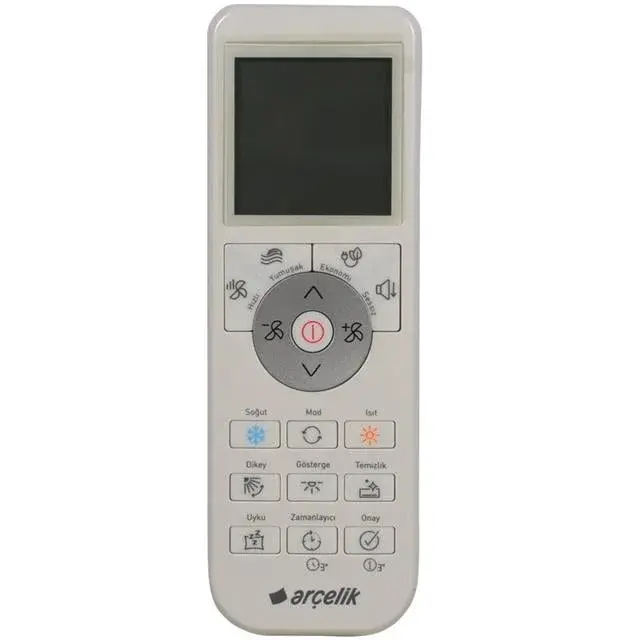 Arçelik Yeni Tip 5401568401 Beyaz Klima Kumandası (5401552301)
