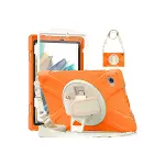 Samsung Galaxy X200 Tab A8 10.5 Kılıf Amazing Tablet Kapak - Turuncu-1