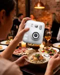 Mini Çocuk Fotoğraf Makinesi Baskı Özellikli Video Çekim 4 Kağıt Rulo Hediyeli-1