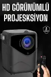 Yüksek HD Görünümlü Taşınabilir Projeksiyon Cihazı-2