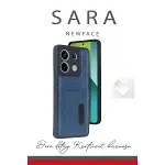 Xiao Red Note 13 Pro 4g Kılıf Sara Kartvizitli Deri Kılıf - Taba-5