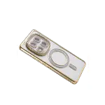 Xiao Red Note 15 Pro Plus 5g Joke Simli Magneticsafe Kılıf - Gold-4