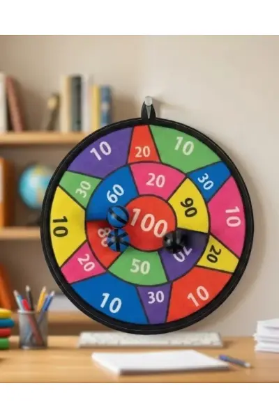 Çocuk Dart Oyunu Cırtlı Toplu Güvenli Eğlence ve Beceri Geliştirici