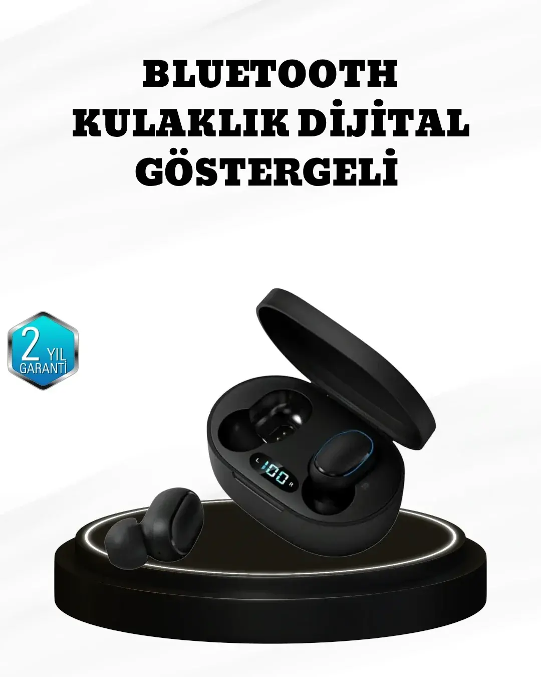 Kablosuz Bluetooth Kulaklık – Gürültü Önleyici, Suya Dayanıklı, krofonlu, Uzun Pil Ömürlü