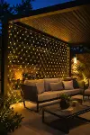 LED File Işık Dekoratif Ağ LED Aydınlatma İç Mekan Balkon Bahçe Süsü Yeni Nesil-3