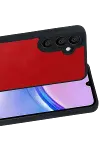 Samsung Galaxy A37 5G Aras Deri Kapak - Kırmızı-2