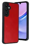 Samsung Galaxy A37 5G Aras Deri Kapak - Kırmızı-1