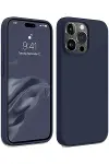Apple iPhone 15 Pro Kılıf First Silikon - Lacivert-1