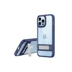 Apple iPhone 13 Pro Kılıf Rolet Stand Kapak - Lacivert-3