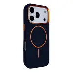 Joko Apple İphone 17 Pro Max Luno Deri Magsafe Kapak - Mavi-1