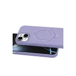 Apple İphone 15 Regal Magsafe Standlı Kapak - Lila-4