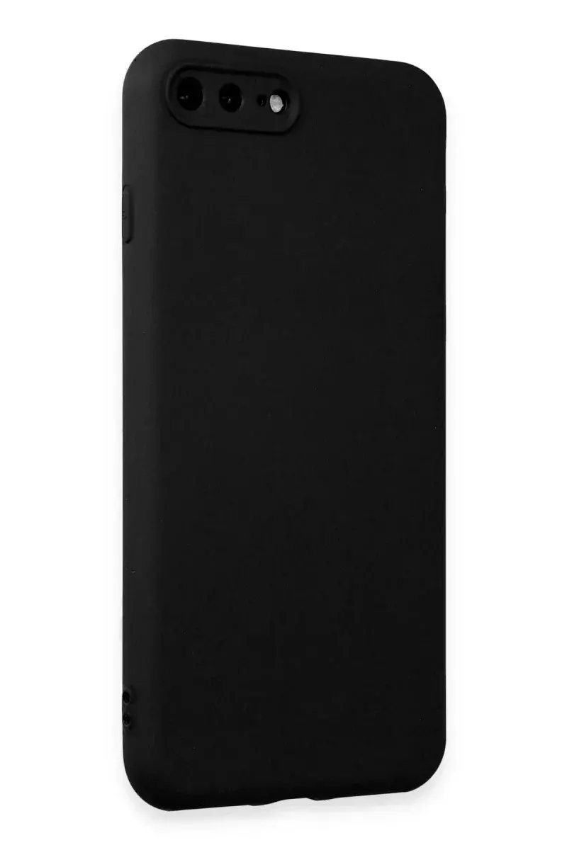 Apple iPhone 7 Plus Kılıf First Silikon - Siyah