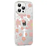 Joko Apple İphone 15 Pro Floral Magsafe Kapak - Pembe-1