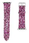 Apple Watch 38mm Starry Taşlı Kordon - Derin Mor-1