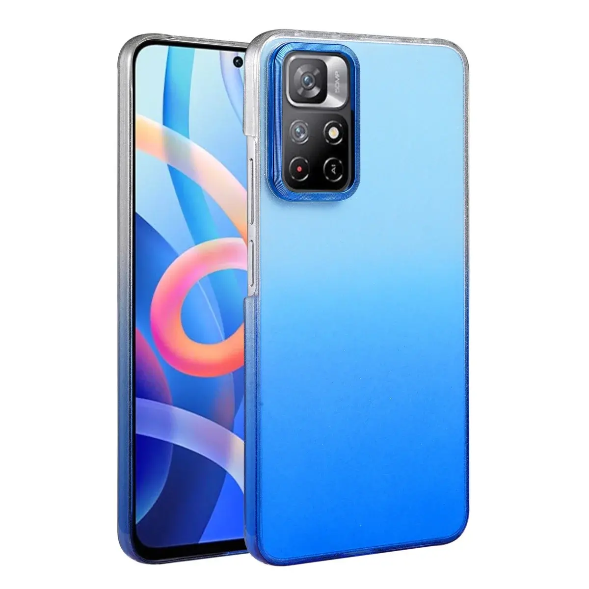 Xiao Red Note 11 Pro Glossy Kapak - Mavi