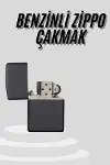 Çakmak Parlak Siyah Doldurulabilir Hedyelik Eşya Yeni Nesil-2