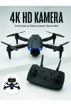 E99 Pro 4K HD Kameralı Katlanabilir Drone APP Kontrollü Uzaktan Kumandalı Mini Drone-1