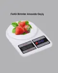 Hassas Dijital Mutfak Tartısı – 1g Doğruluk, LCD Ekran, Otomatik Kapanma-4