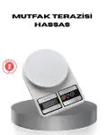 Hassas Dijital Mutfak Tartısı – 1g Doğruluk, LCD Ekran, Otomatik Kapanma-1