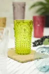 Akrilik Renkli 6'lı Uzun Bardak & Su Meşrubat Bardağı 750 ml ( Büyük Boy & Cam Değildir )-4