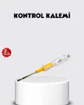 Neon Lambalı Elektrik Kontrol Kale Nikel Kaplama 110-220V-1