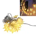 5 Metre Yıldız LED Işık Günışığı Beyaz İç Mekan Dekoratif Aydınlatma-3