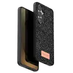 Onegif Samsung Galaxy S26 Plus Bright Simli Kapak - Siyah-1