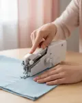 El Tipi Mini Dikiş Makinesi Perde ve Kıyafet Tari İçin-1