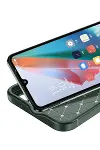 Oppo A38 Kılıf Auto Focus Karbon Kapak - Koyu Yeşil-2