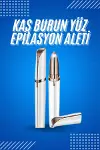 Tüy Kıl Alma Kaş Bıyık Uni Yüz Bakım Epilasyon Aleti Pilli-1