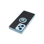 Xiao Red Note 12 5g Kılıf Montreal Yüzüklü Silikon Kapak - Buz Mavi-7
