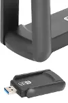 Mbps Wifi Alıcı Kablosuz Wifi Adaptörü Çift Band Çift Antenli-3