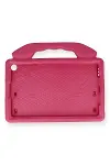 Samsung Galaxy Tab A11 Kılıf Like Stantlı Tablet Silikon - Pembe-2