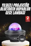 Dönen Işıklı Disko Topu Projektör Müzik Çalarlı Disco Speaker-1