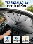 Katlanabilir Oto Güneşlik – UV Koruma ve Isı Yalıtımı Yeni Nesil-1