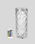 Kristal RGB LED Masa Lambası – Renkli Kumandalı Işık, Dekoratif ve Enerji Tasarruflu-2